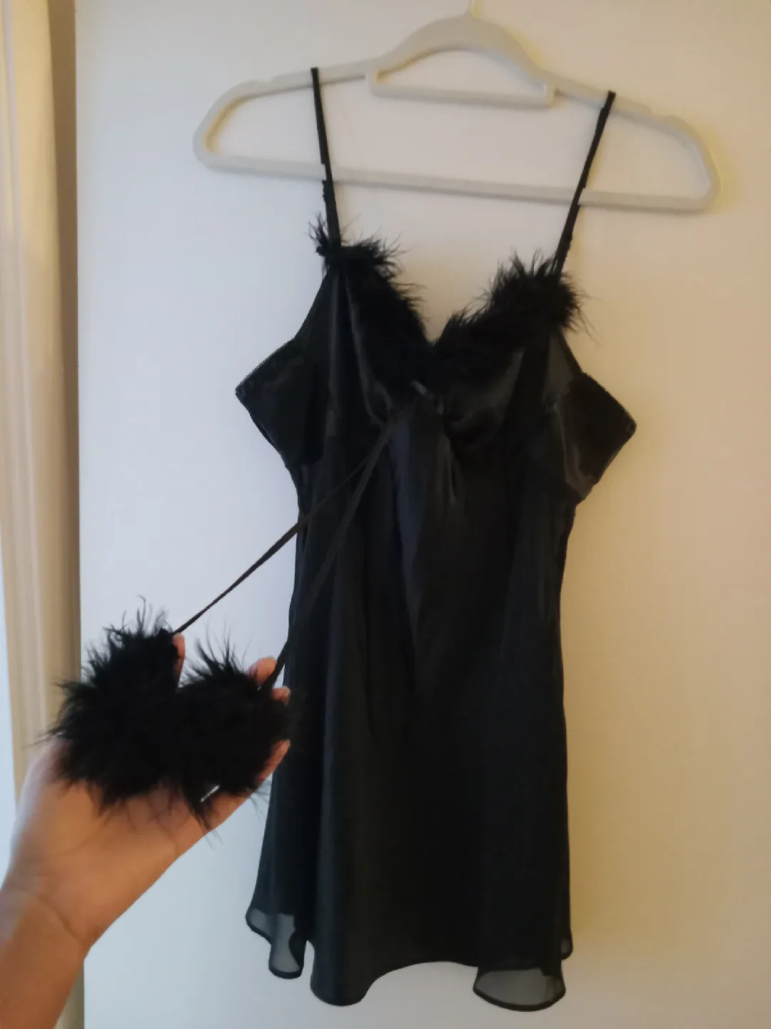 Black Slip Dress image indicator(2)