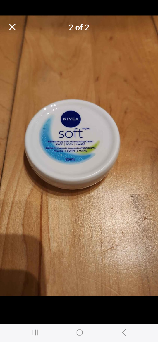 Nivea Refreshingly Soft Moisturizing Cream Sample - photo 2