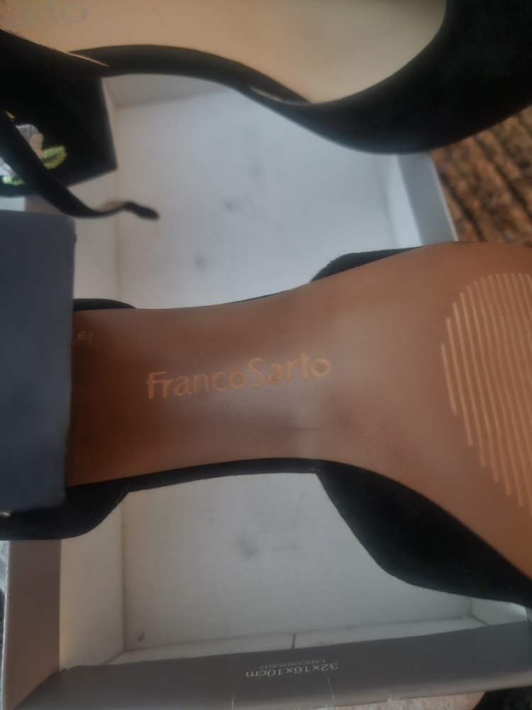 Franco Sarto Genuine Suede  Box Heel Dress  Shoes. - photo 3