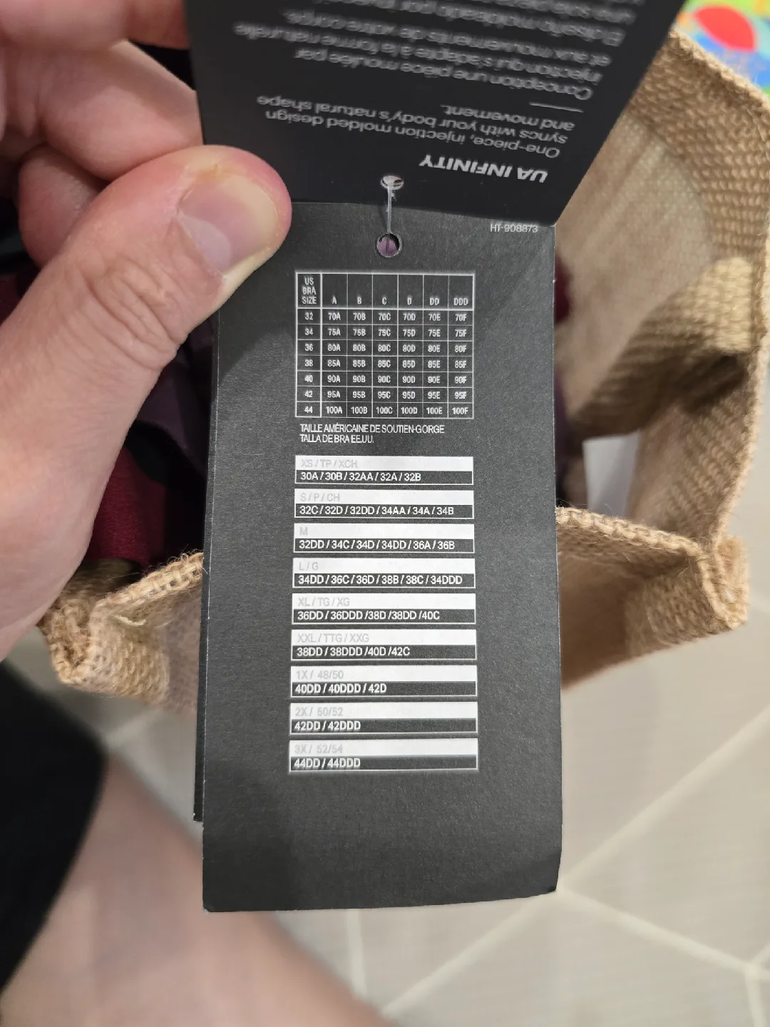 [BRAND NEW] Underarmour Sports Bras - High Support (Size S) image indicator(9)