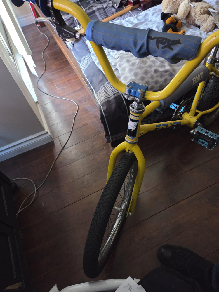 Yellow BMX Bike - photo 3