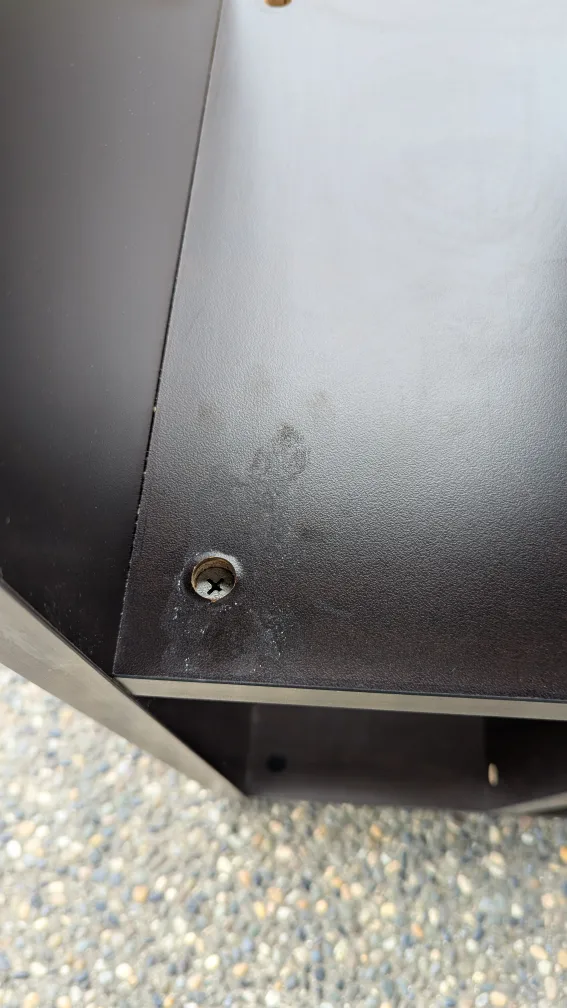 Brown 4-Cube Storage Shelf / Bookcase / Entertainment Stand image indicator(8)