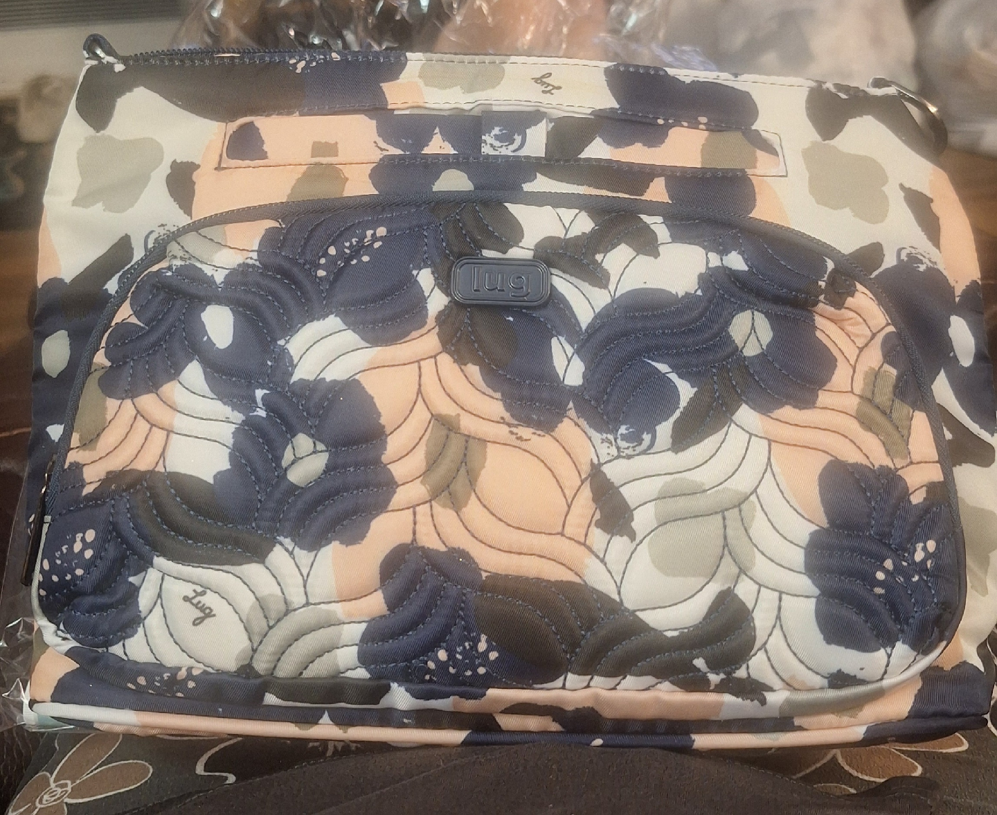 Lug Floral Crossbody Bag