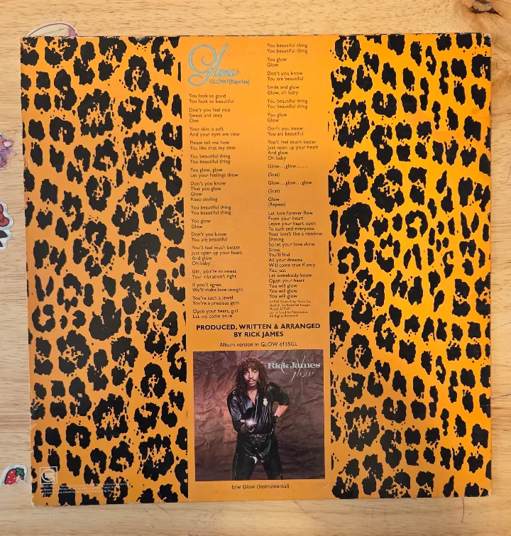 Rick James Glow Vinyl Record image indicator(2)