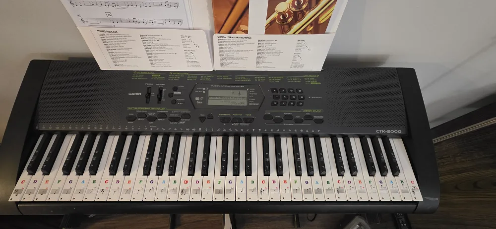 Casio CTK-2000 Keyboard image indicator(2)