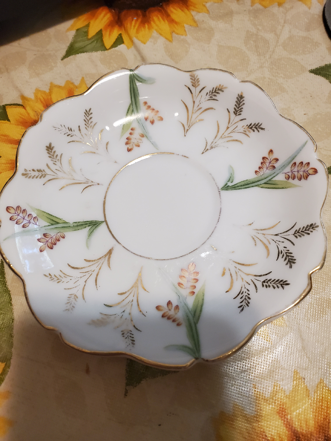 UCAGCO China Saucer - Made in Occupied Japan