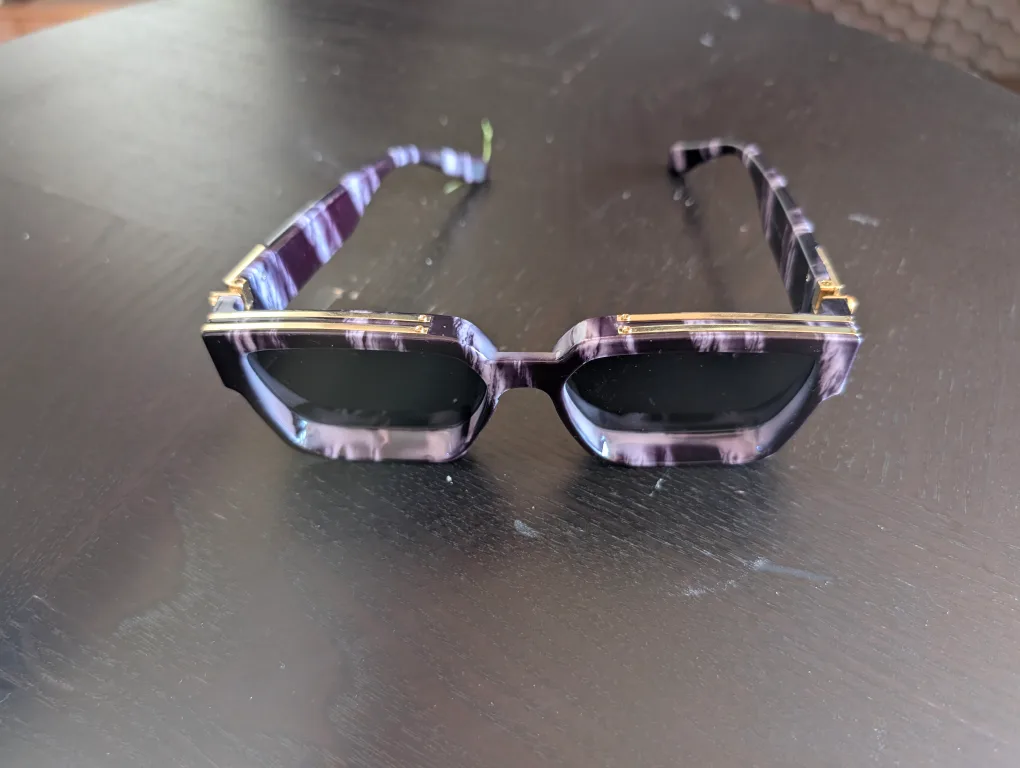 Sunglasses - Purple & White Pattern as worn by Takeoff image indicator(2)