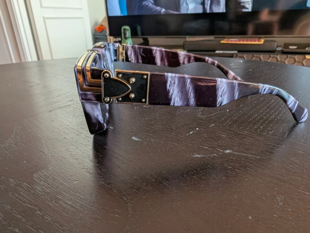 Sunglasses - Purple & White Pattern as worn by Takeoff image indicator(3)