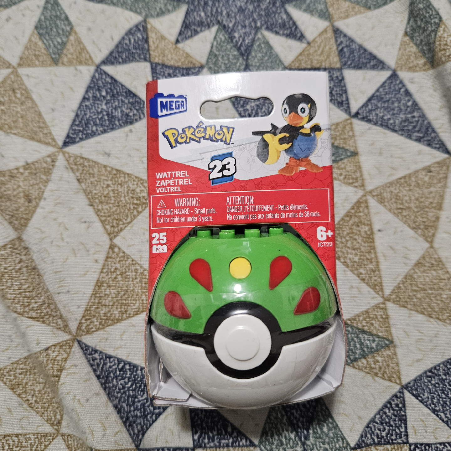 MEGA Pokémon Wattrel Poké Ball - New