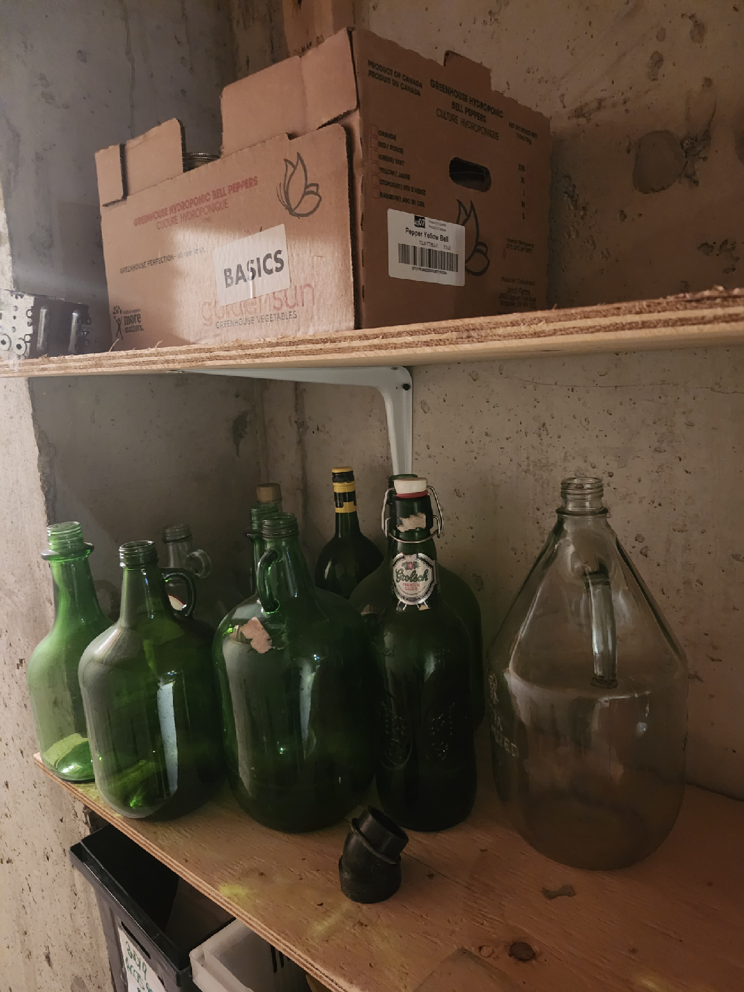 Glass Jugs and Winemaking Supplies