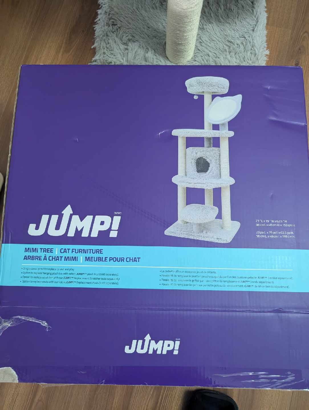 Jump! Mimi Cat Tree - Grey - photo 2