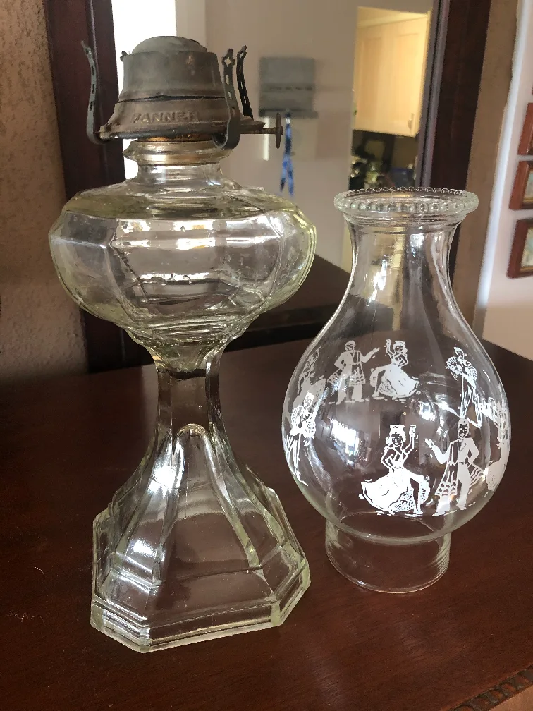Vintage Danner Kerosene Oil Lamp thumbnail