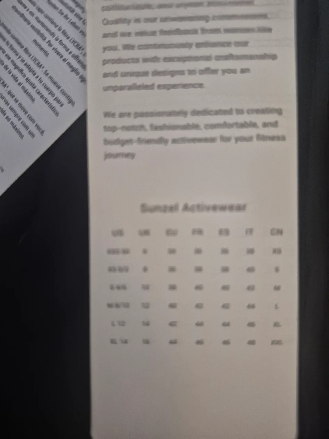 Sunzel Activewear Leggings nwt etc image indicator(3)