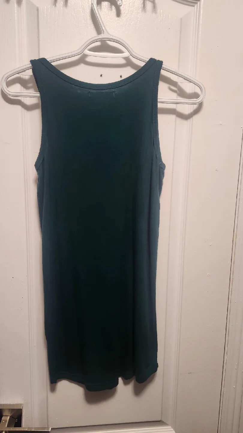 Sequined bottle Green Tank Top image indicator(4)