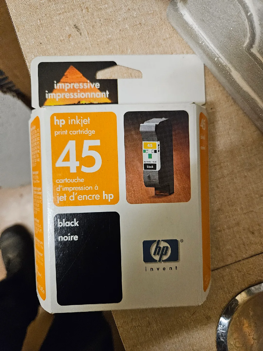 HP 45 Black Inkjet Print Cartridge - New