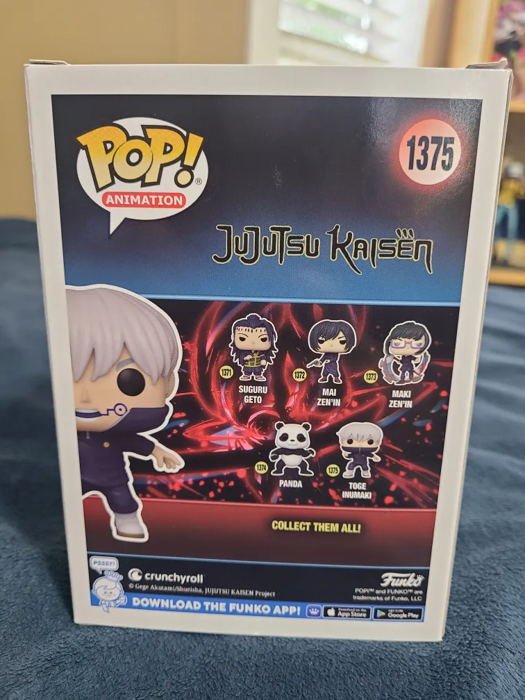 Funko Pop! Animation Jujutsu Kaisen Toge Inumaki 1375 Chase image indicator(2)
