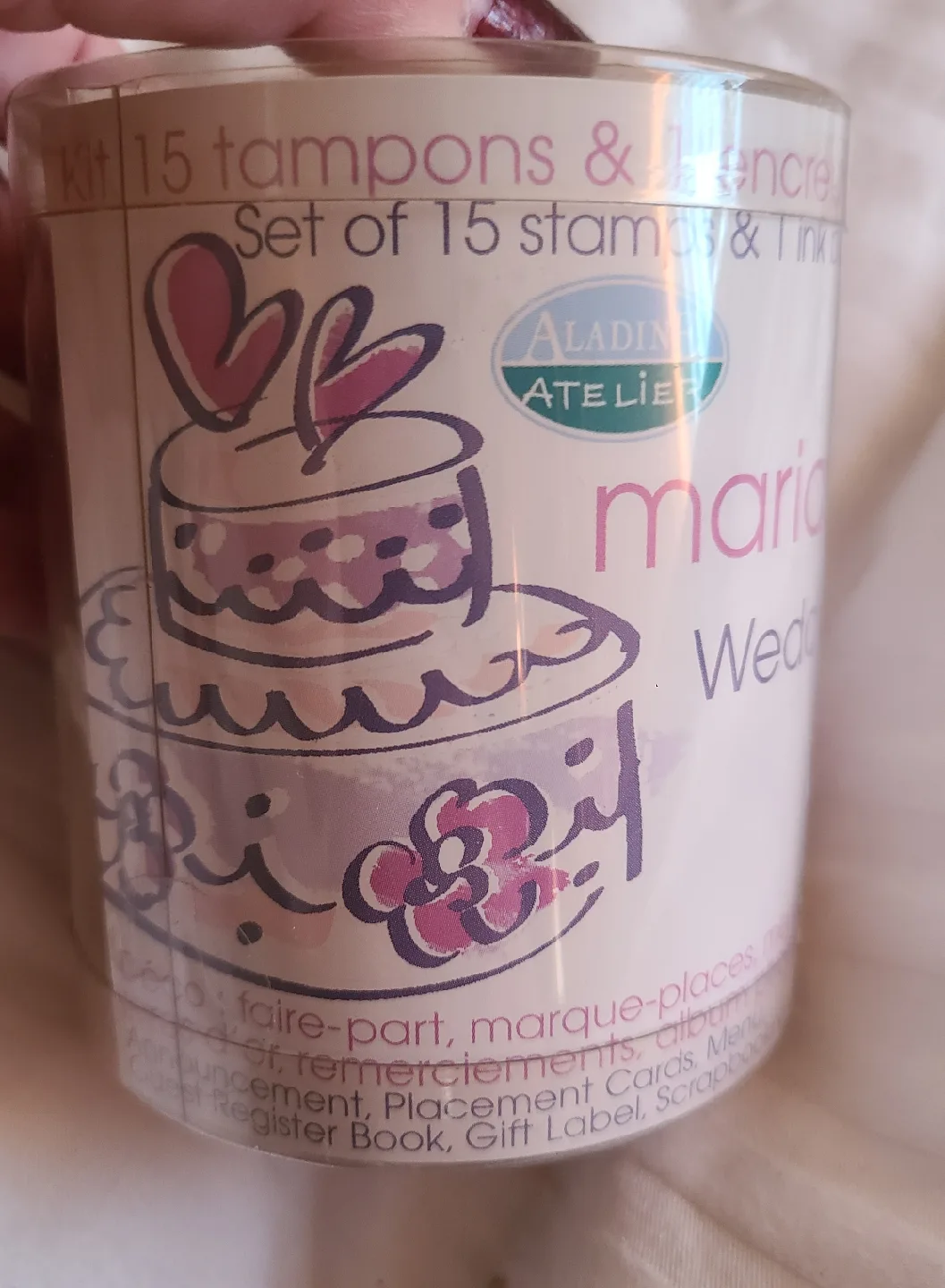 Wedding Stamp Kit - 15 Stamps image indicator(2)