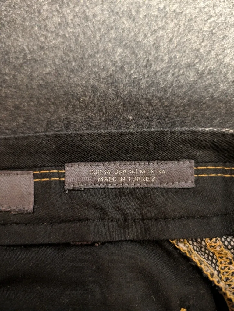 Zara X2 , Parasucco Denim Jeans, Size 32x34 image indicator(10)