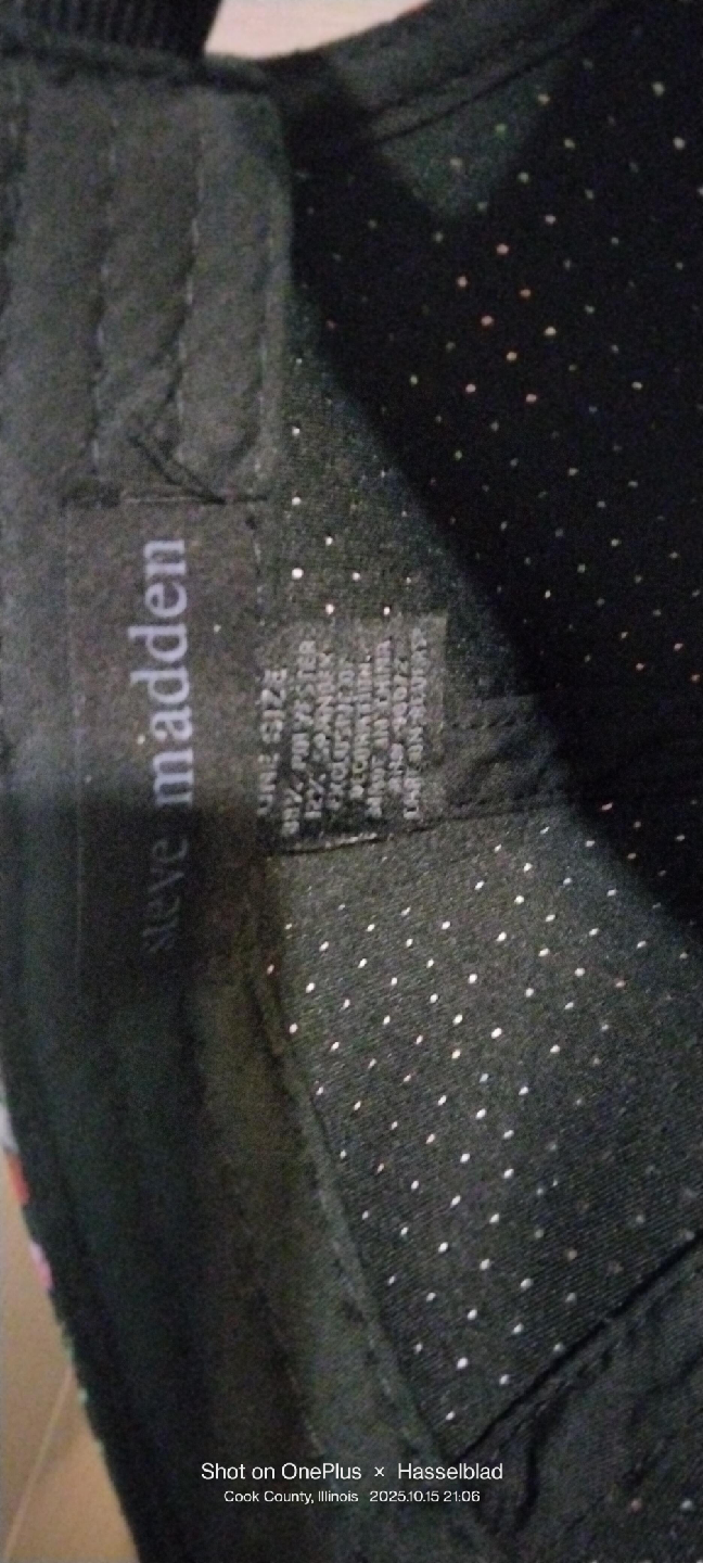 Steve Madden Floral Baseball Cap - photo 3