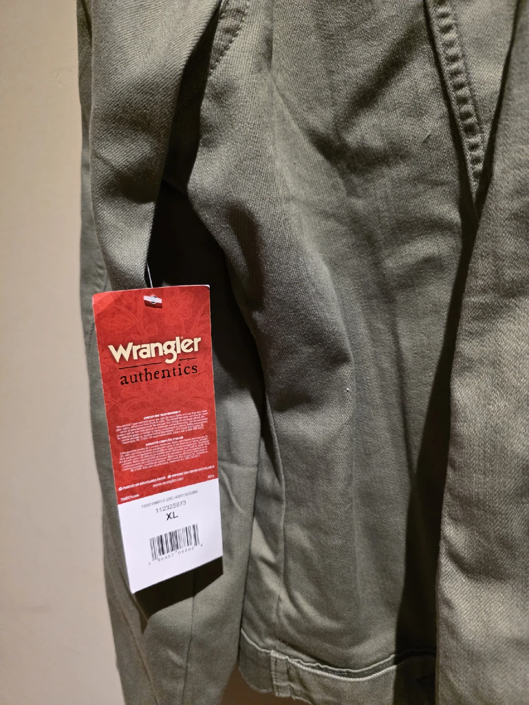 Wrangler Authentics Olive Jacket - XL - photo 4