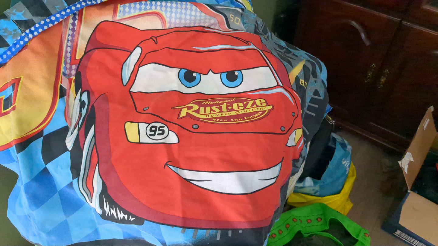 Kids' Lightning McQueen & Thomas the Train Bedding Set - photo 3