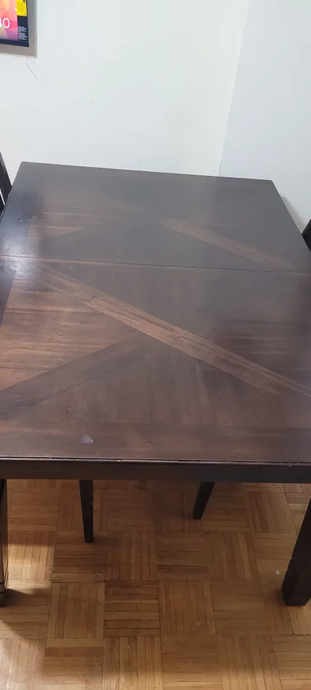 Wooden Dining Table with 4 Chairs image indicator(4)