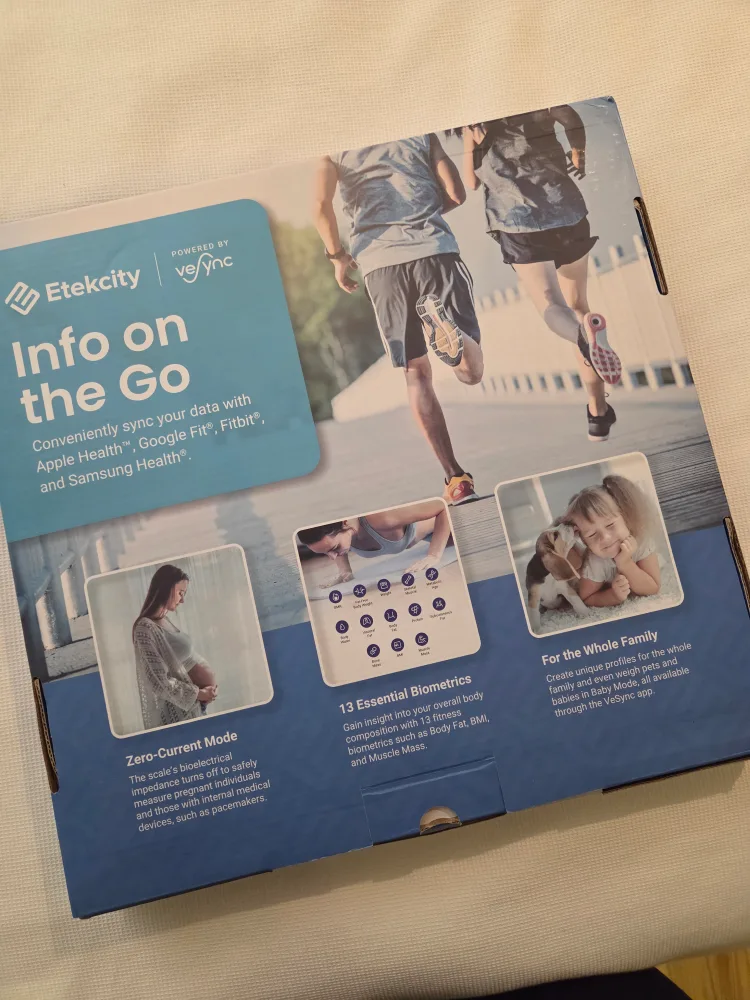 New Etekcity Smart Fitness Scale ESF-551 image indicator(5)