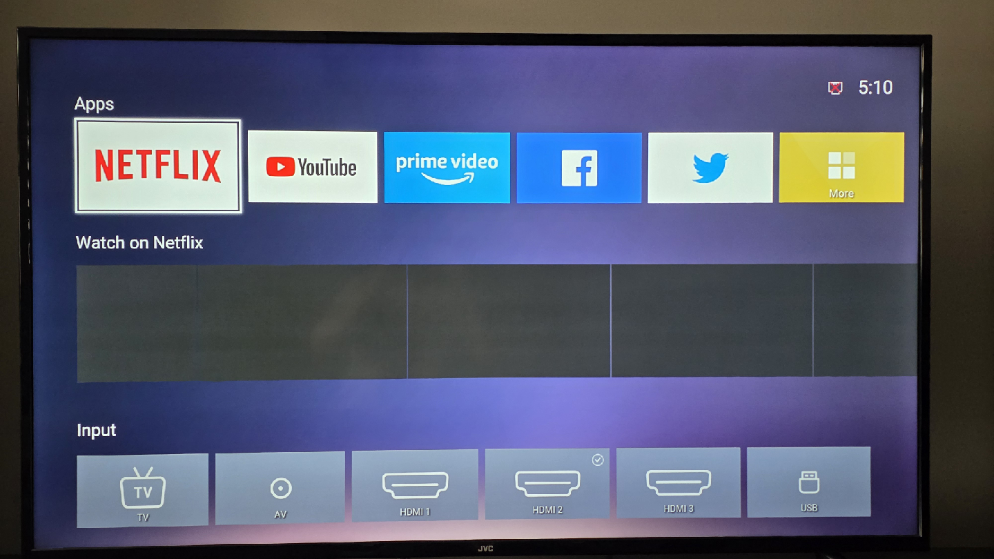 JVC 55" 4K HDR Smart TV - Like New! - photo 3