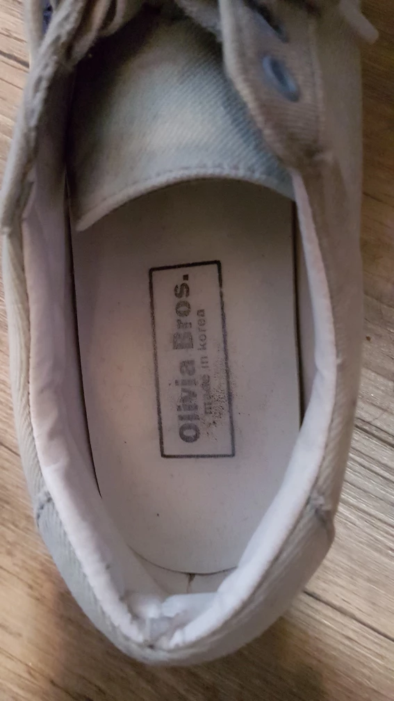 Olivia Bros. Floral Embroidered Sneakers - Size 4 - photo 4