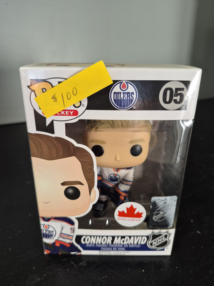 Funko Pop! NHL Connor McDavid #05 Oilers Figure