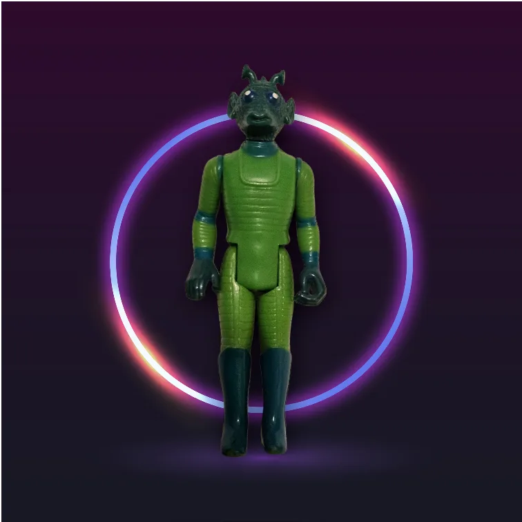 Vintage Greedo Star Wars Action Figure thumbnail