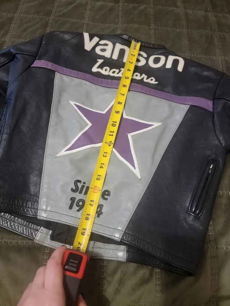 Vanson Leather Racing Jacket image indicator(6)