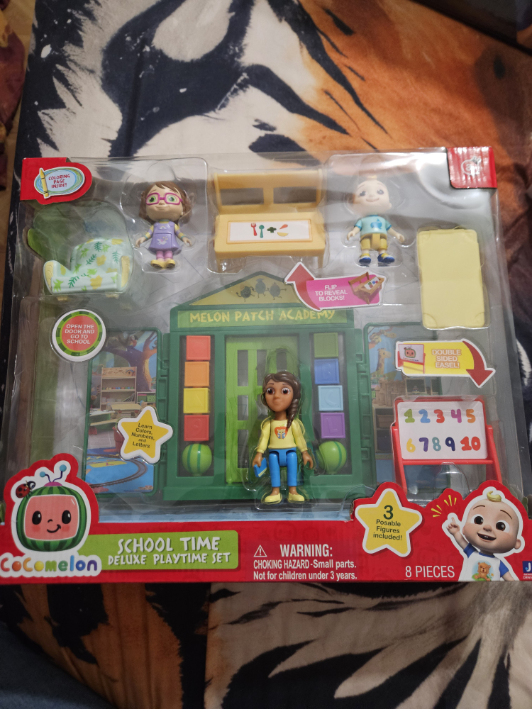 CoComelon School Time Deluxe Playtime Set - New