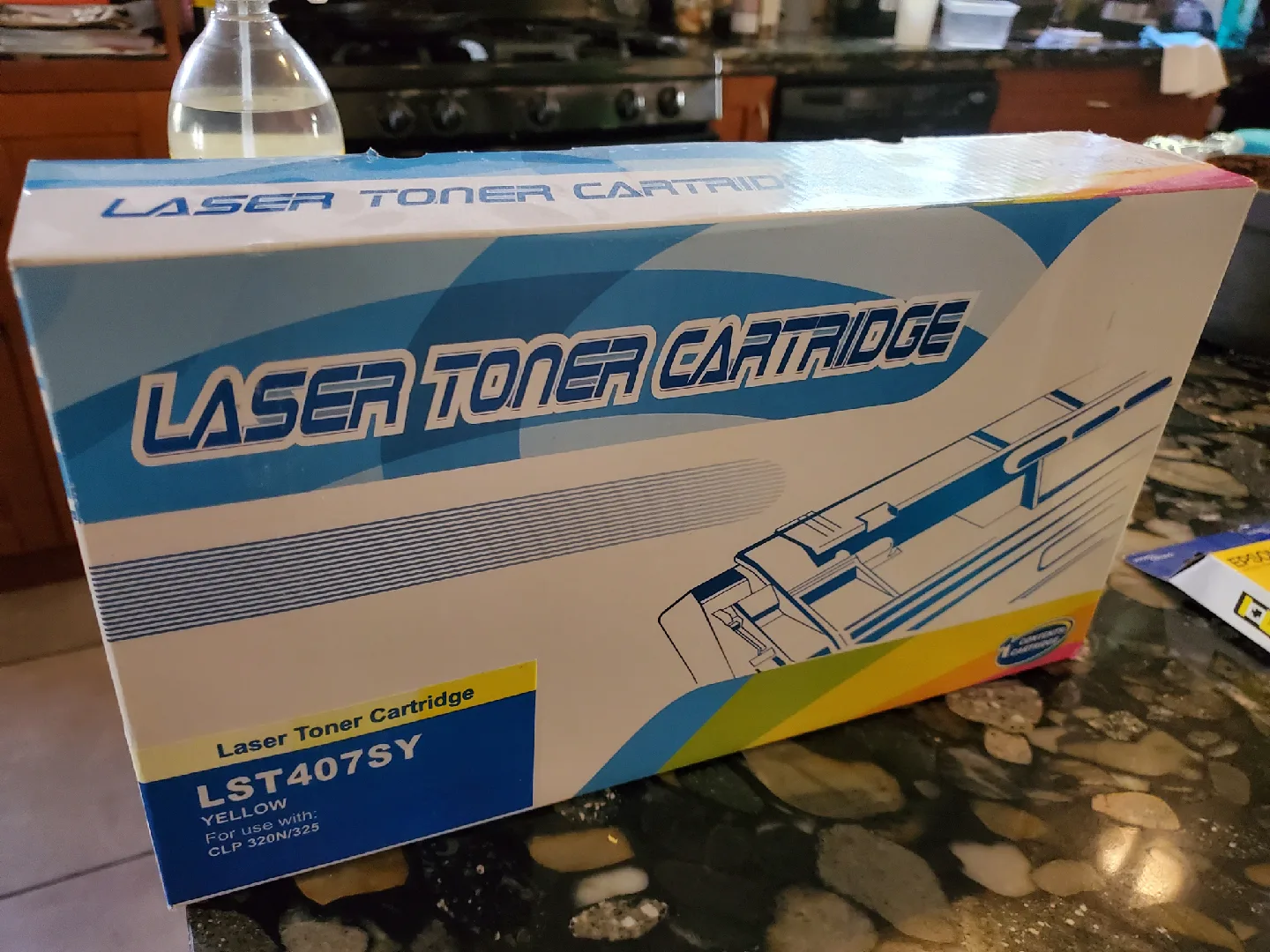 Laser Toner Cartridge LST407SY Yellow image indicator(2)