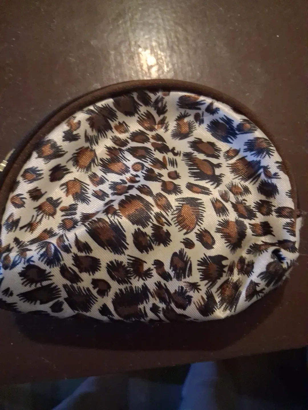 Leopard Print Cosmetic Pouch