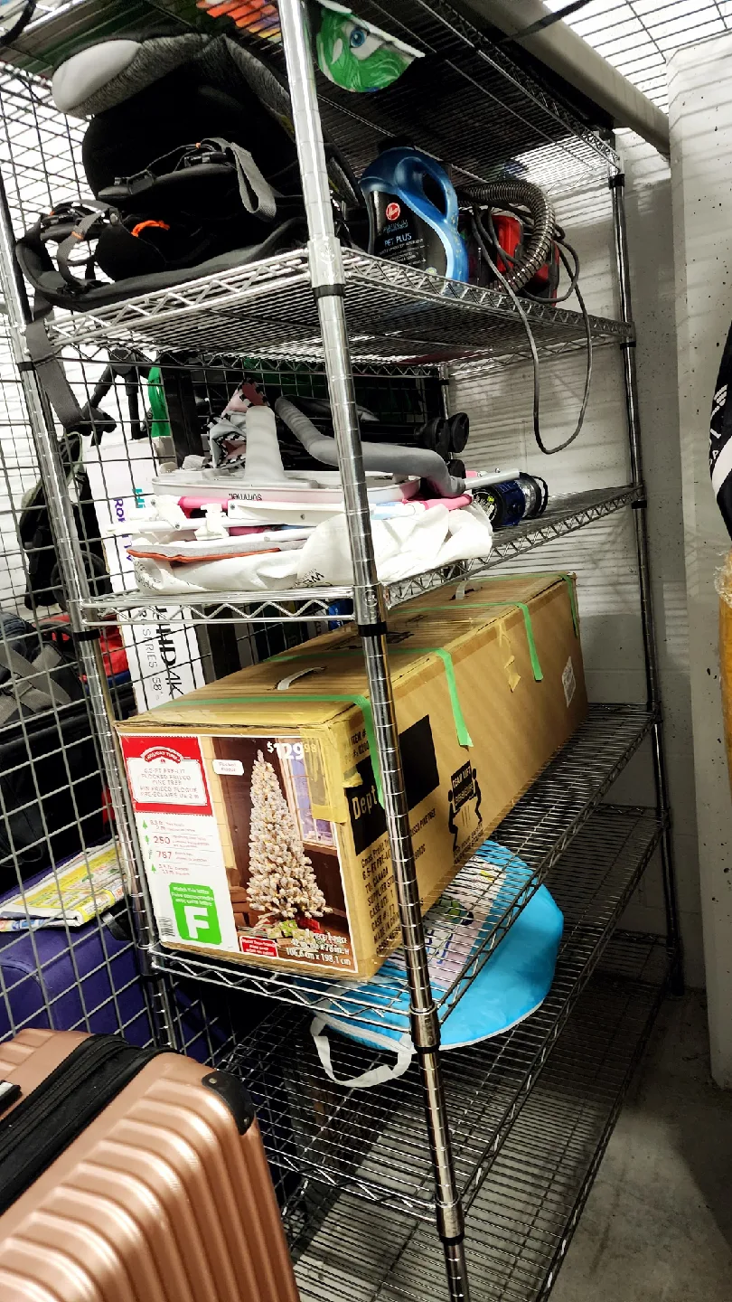 HDX 5-Shelf Steel Wire Shelving Unit image indicator(2)