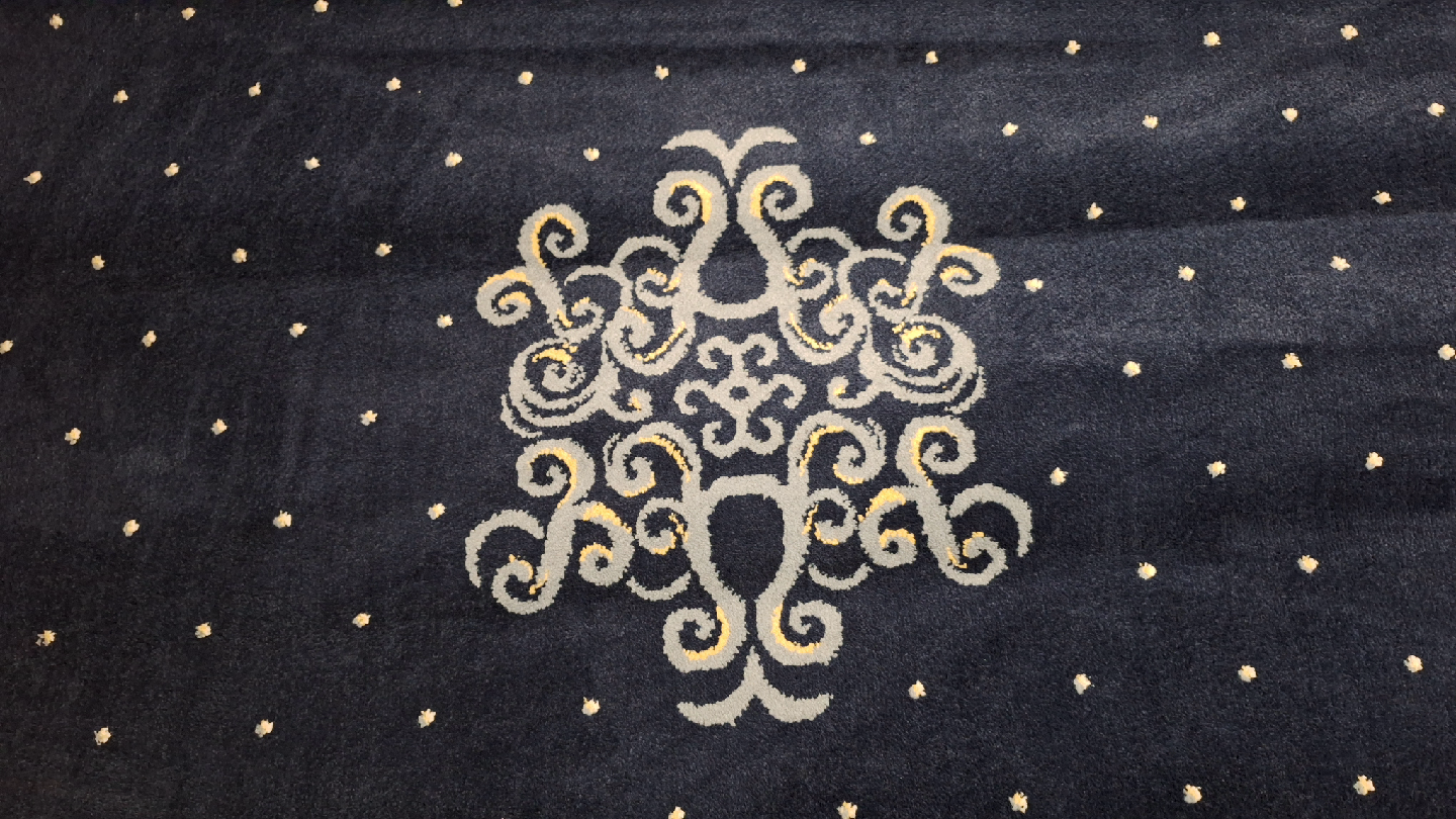 Large Navy Blue Area Rug - photo 3