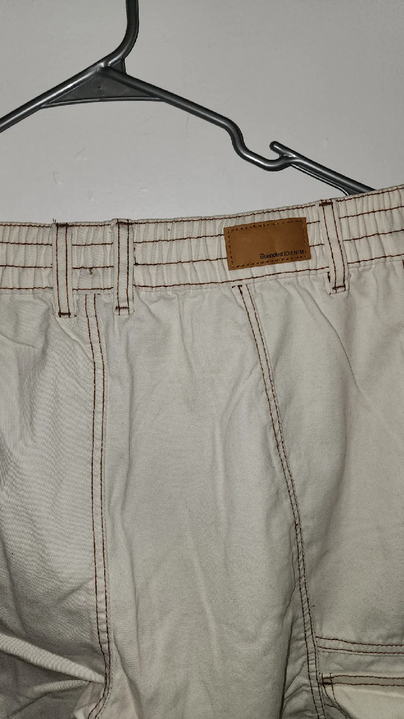Standard Denim Cream Cargo Pants image indicator(5)