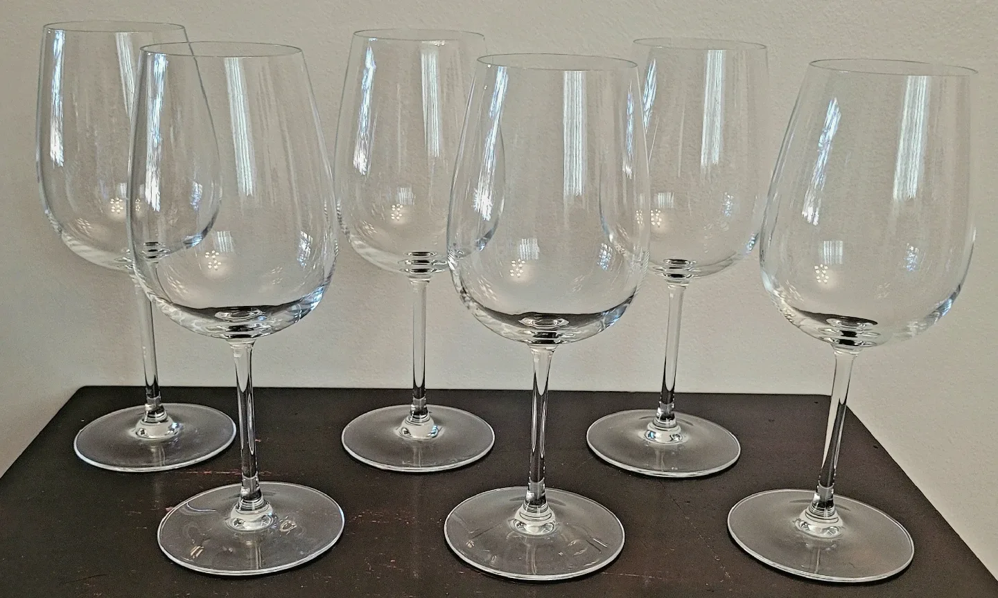 Set of 6 Ikea White Wine Glasses image indicator(2)