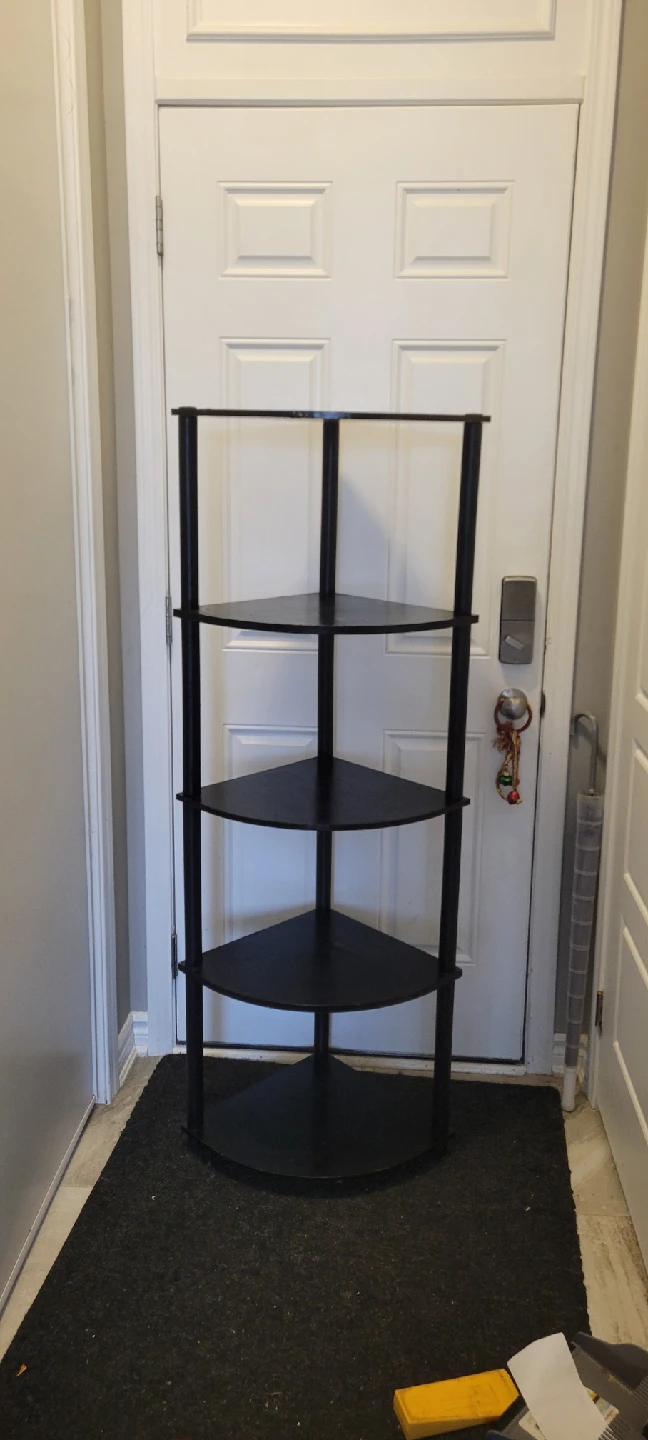 Black Corner Shelf - photo 2