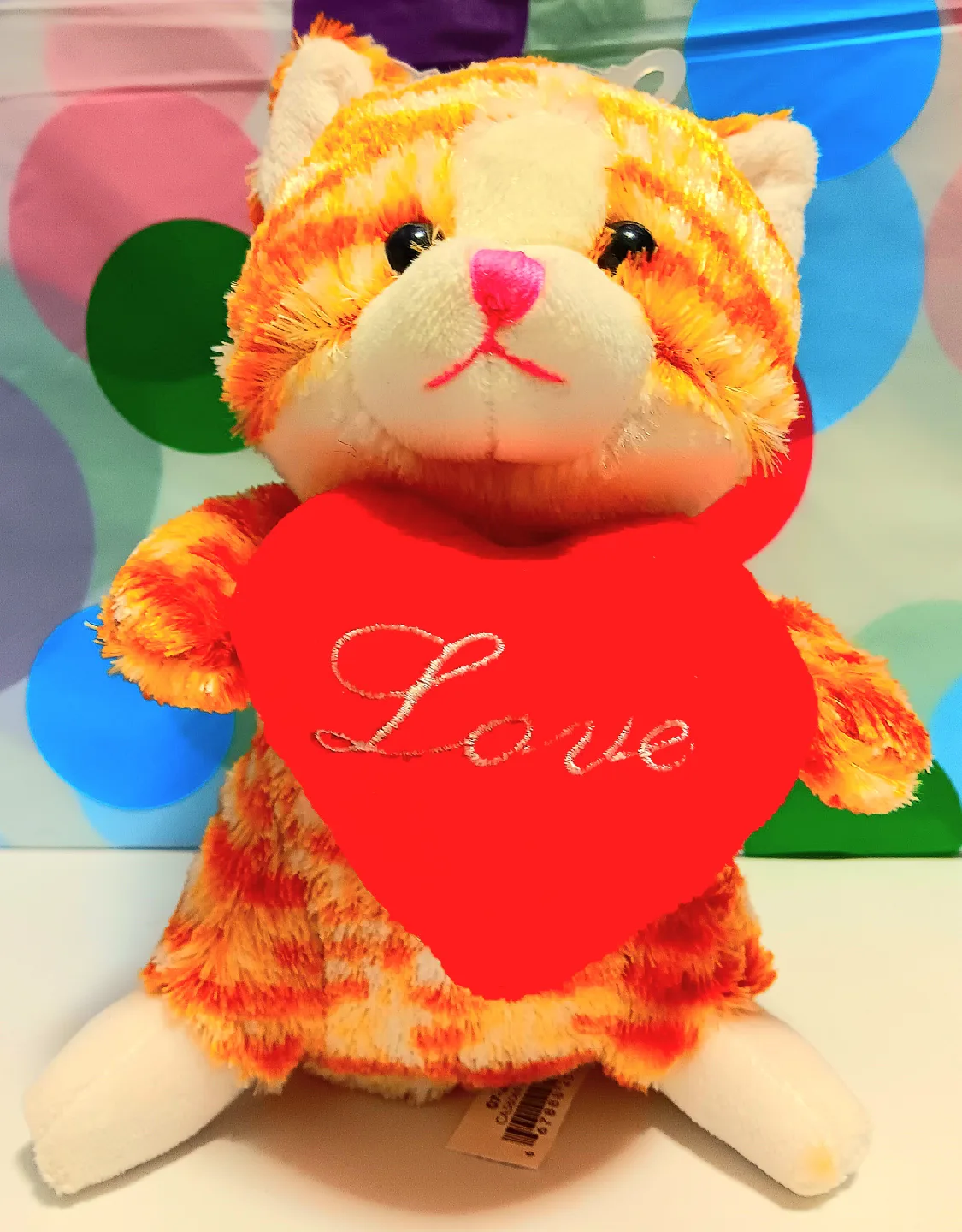 🐱❤️Cat Plush "Love" Heart❤️🐱 thumbnail