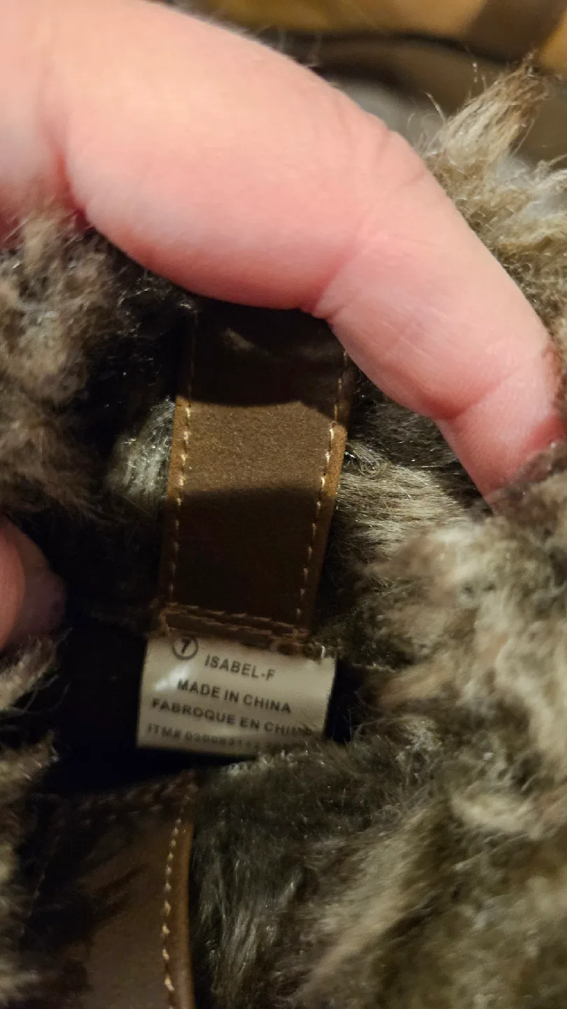 Isabel F Brown Fur Boots - Size 7 image indicator(2)