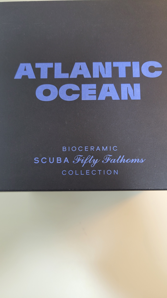Blancpain X Swatch Atlantic Ocean Scuba Fifty Fathoms Watch - photo 4