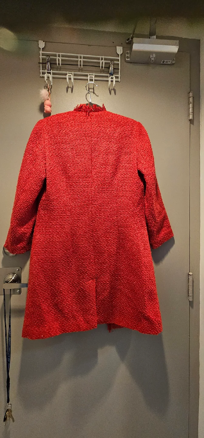 Red Tweed Coat image indicator(3)