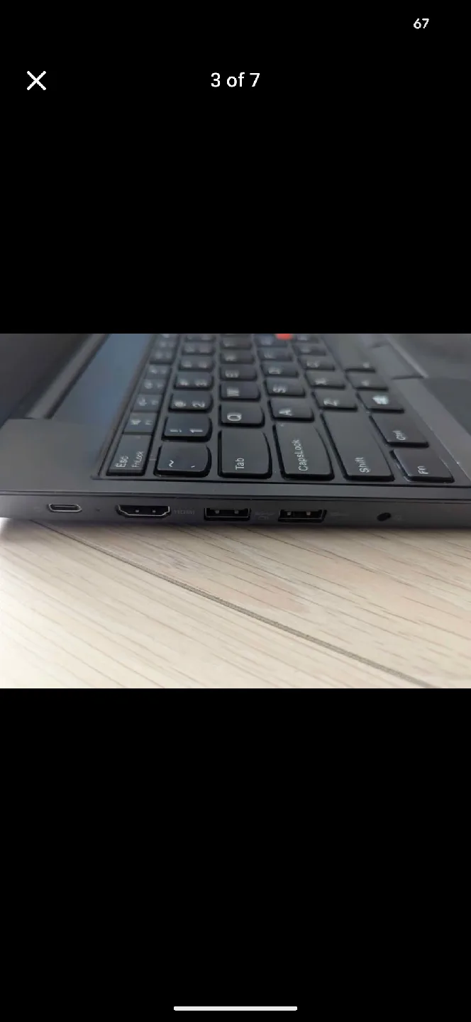 Lenovo ThinkPad E595 12GB 256GB + 1TB image indicator(3)