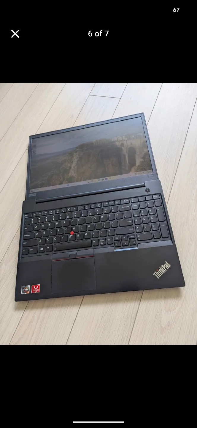 Lenovo ThinkPad E595 12GB 256GB + 1TB image indicator(4)