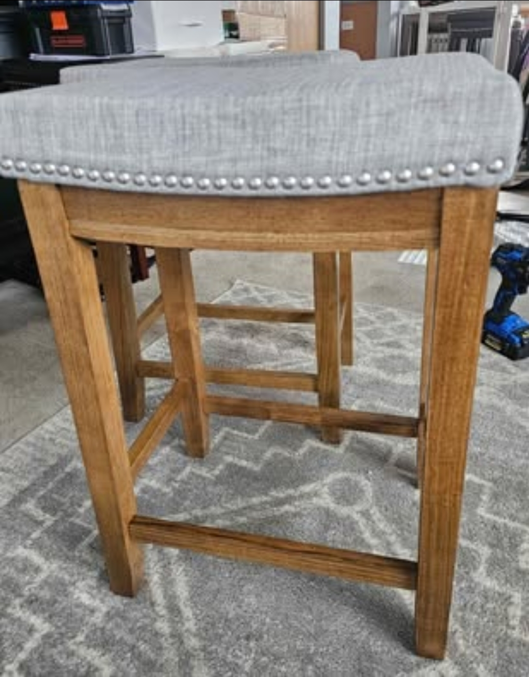 Linon Counter Height Stools - Set of 2 - photo 3