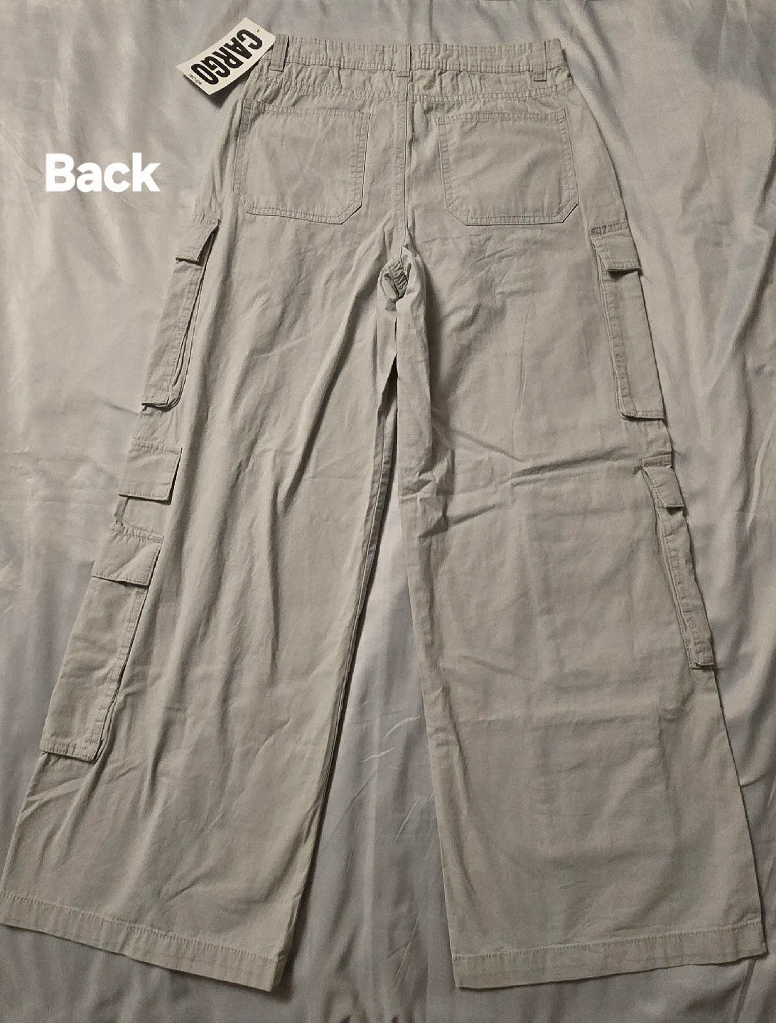 NEW! Girls Refuge Wide Leg Cargo Pants! - Size Womens Small image indicator(7)