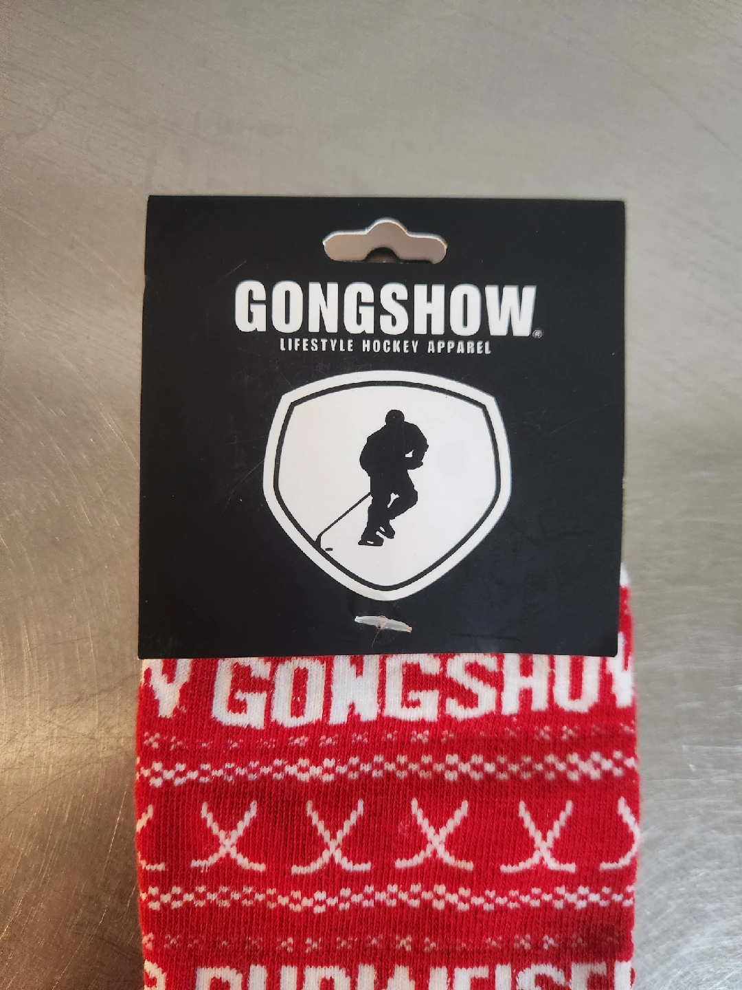 Gongshow x Budweiser Hockey Socks (Size 10-13) - photo 2