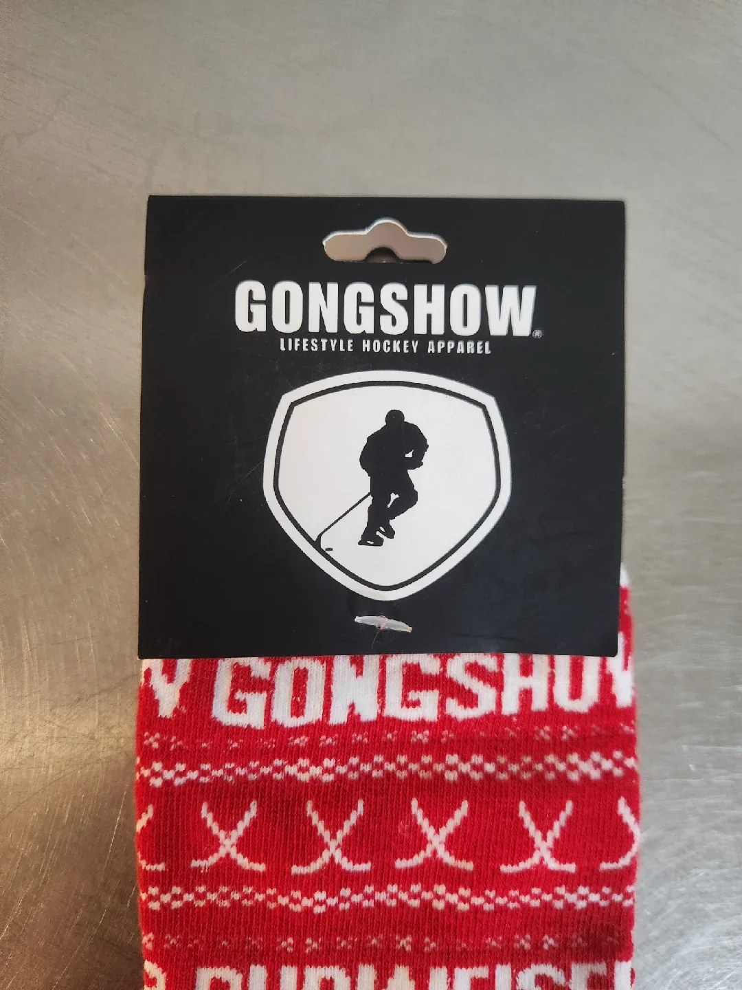Gongshow x Budweiser Hockey Socks (Size 10-13) image indicator(2)